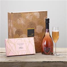 Sparkling Rose &amp; Truffles Gift Set