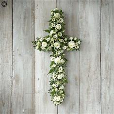 White and Green Cross 