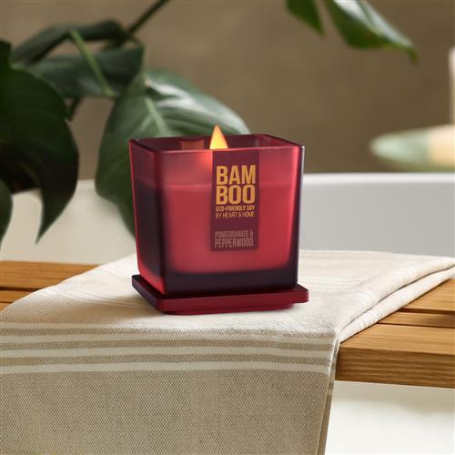 Pomegranate &amp; Pepperwood Jar Candle