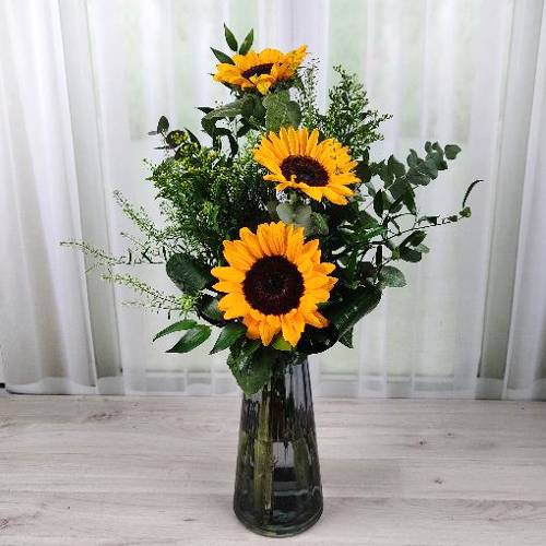 Sunflower Vase