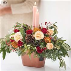 Christmas Classic Candle Arrangement Large