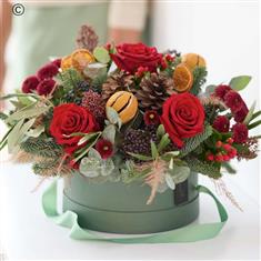 Classic Luxury Christmas Hatbox